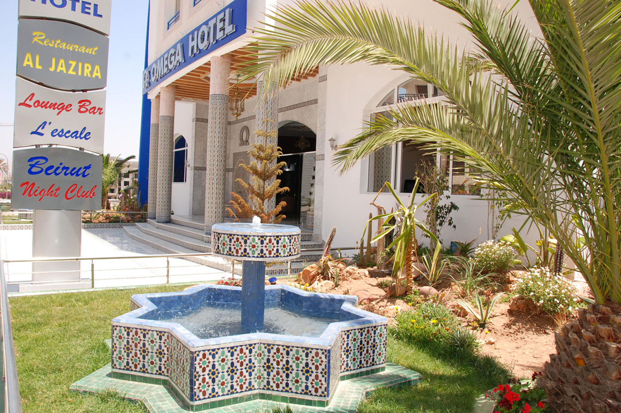 Omega Hotel Agadir Buitenkant foto